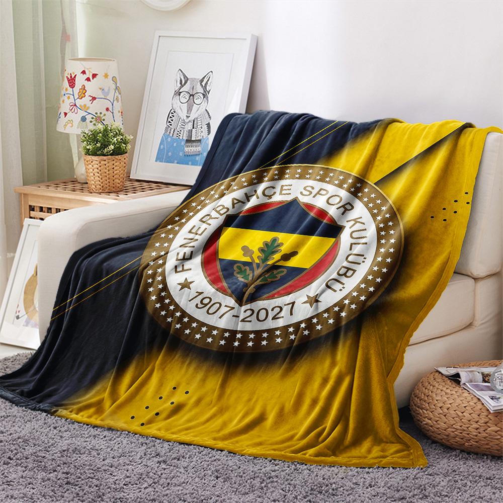 Fenerbahçe Flanelldecke, Hohe Qualität, Bequem für alle Jahreszeiten, Heimdekoration, Wärme und Komfort
