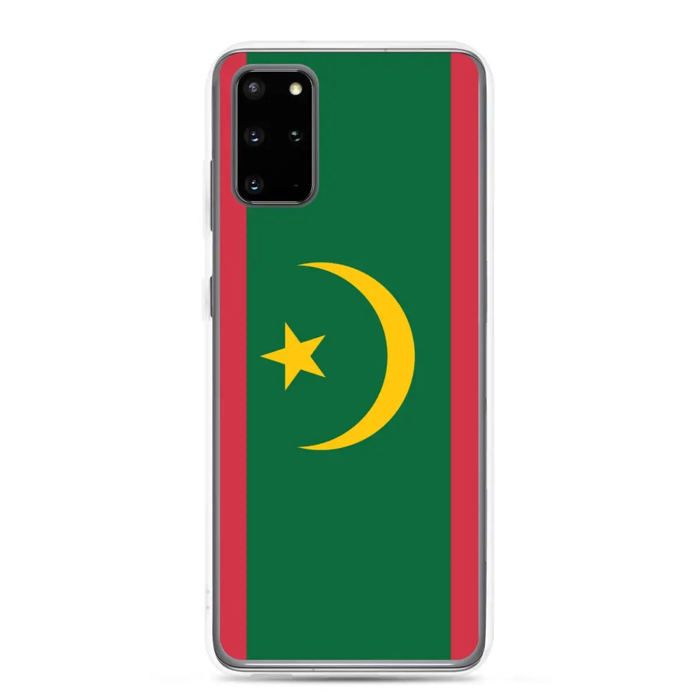 Coque Téléphone Drapeau de la Mauritanie Samsung Galaxy S20 Ultra