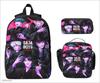 Student Schoolbag Three-Piece Girl Large-Capacity Middle School Student Backpack