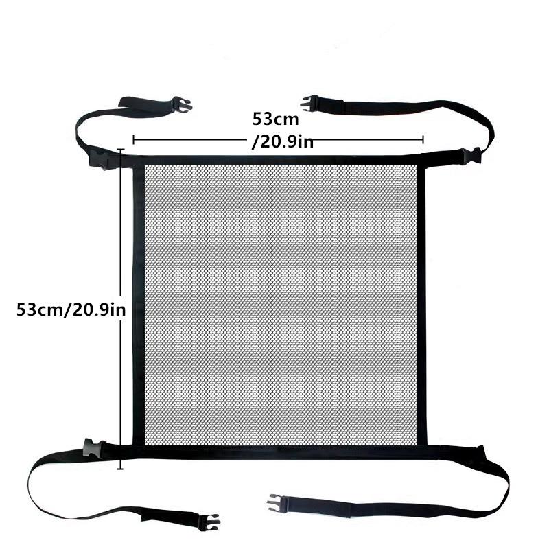 Car Trunk Fence Pet Dog Cat Isolation Protective Net Sturdy Durable Elastic Isolation Nets Pets Safety Fence For Any Vehicle