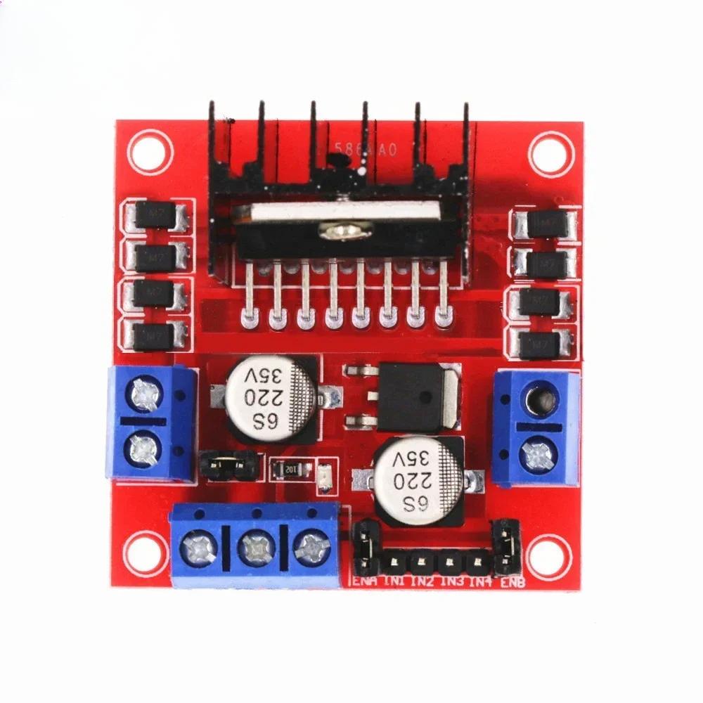 1PCS L298N Driver Board Module L298 Stepper Motor Smart Car Robot Breadboard Peltier High Power L298N DC Motor Drivers