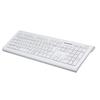 Digio2 Wireless Quiet Keyboard, White, 48388