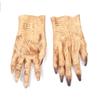 Waterproof Halloween Cosplay Gloves Vinyl Makeup Party Props Funny Werewolf Simulated Gloves  Women
