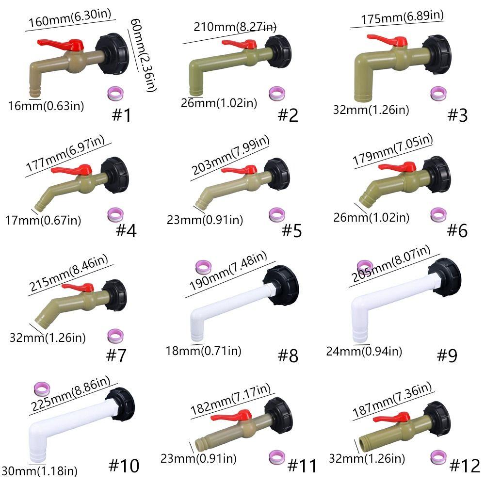 Durable Irrigation Connector Valve Hose Switch Faucets  Replacement Valve Fitting