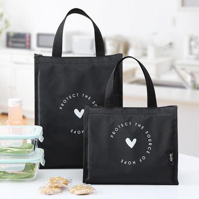 Bolsa de Almoço Impermeável e Isolada, Porta-Bento Espessado e Porta-Gelo.
