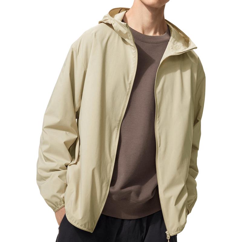 UNIQLO Portable Zipper Hooded Comfortable Loose