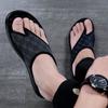 Designer Brand Summer Men Slide Fashion Slip-on Beach Slippers Conceal Bunion Design Outside Shoes Latex Flip Flops Sandals