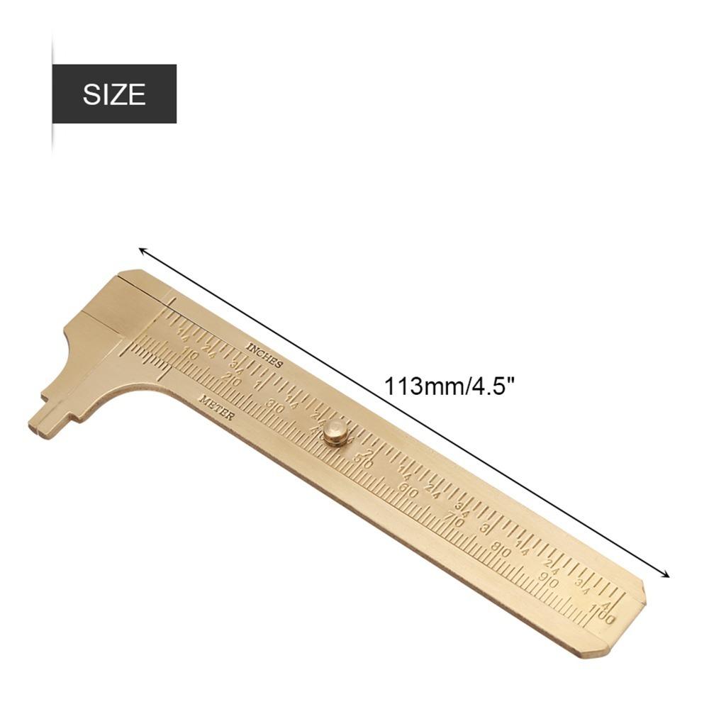 Pocket Vernier Caliper Double Scale Measuring Tool for Measuring Jewellery, Gemstones, Beads