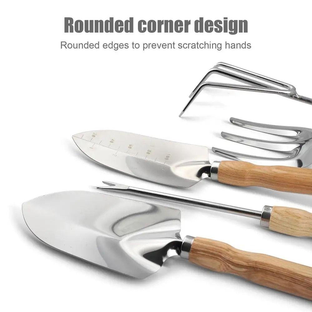 Loose Soil Garden Shovel Ergonomic Handle Fork Practical Hand Trowel  Weeder Tool