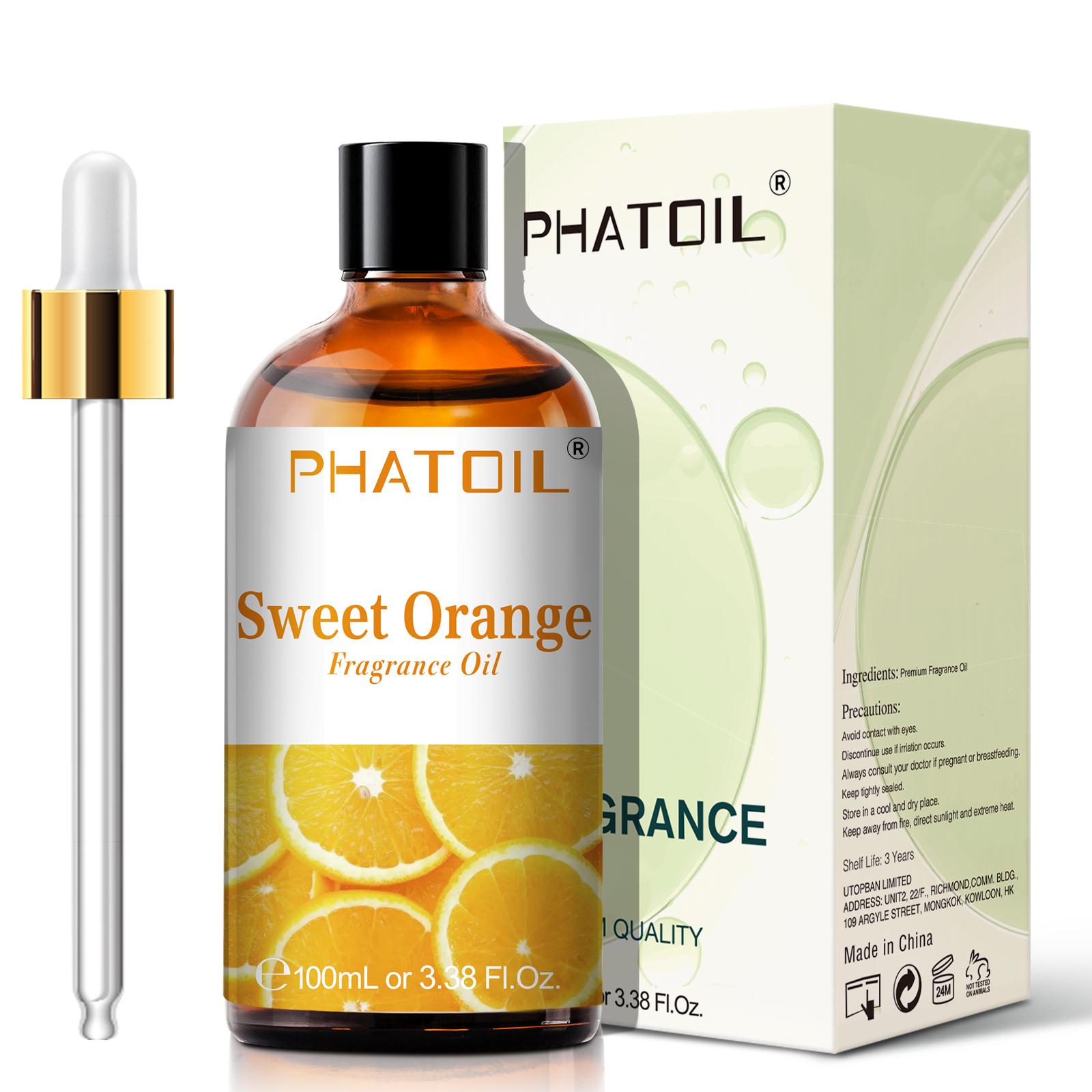 

PHATOIL 100 мл Полуниця Ананас Маракуйя Ефірна олія Ароматерапія Освіжаючий повітря Дифузор Кокос Яблуко Манго DIY Фрукти Духи Ароматична олія Sweet Orange