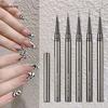3/5 BUC Pensule Liner Artă Unghii Pensulă Pictată Manual Pensulă Desen Pen pentru Gel Acrilic UV Builder Accesorii Design Manichiură DIY
