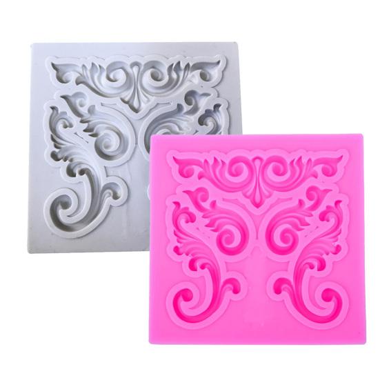 3D Tłoczenie Silikonowe Formy Kremówki Ciasto Czekoladowe Dekorowanie Narzędzie Do Pieczenia