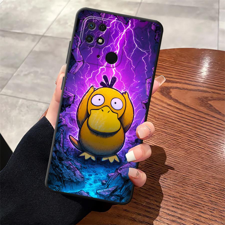 Anime Pokemon Gengar Handyhülle Case für Xiaomi Redmi 14C A1 A2 Plus K40 K80 Pro 9 A5 A3 12C A4 13C 10