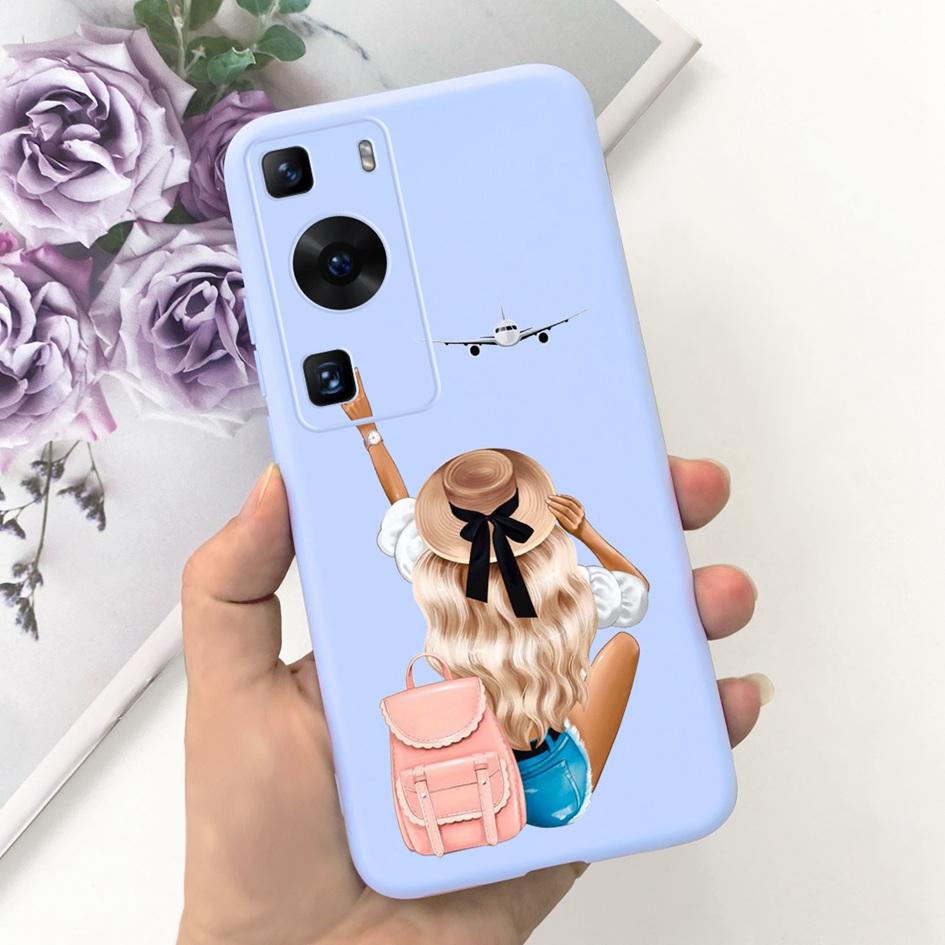 For Huawei P60 Pro P 60 Case Lovely Astronaut Cartoon Slim Soft Silicone Protective Cover For Huawei P60 Art P60Pro MNA-LX9 Case