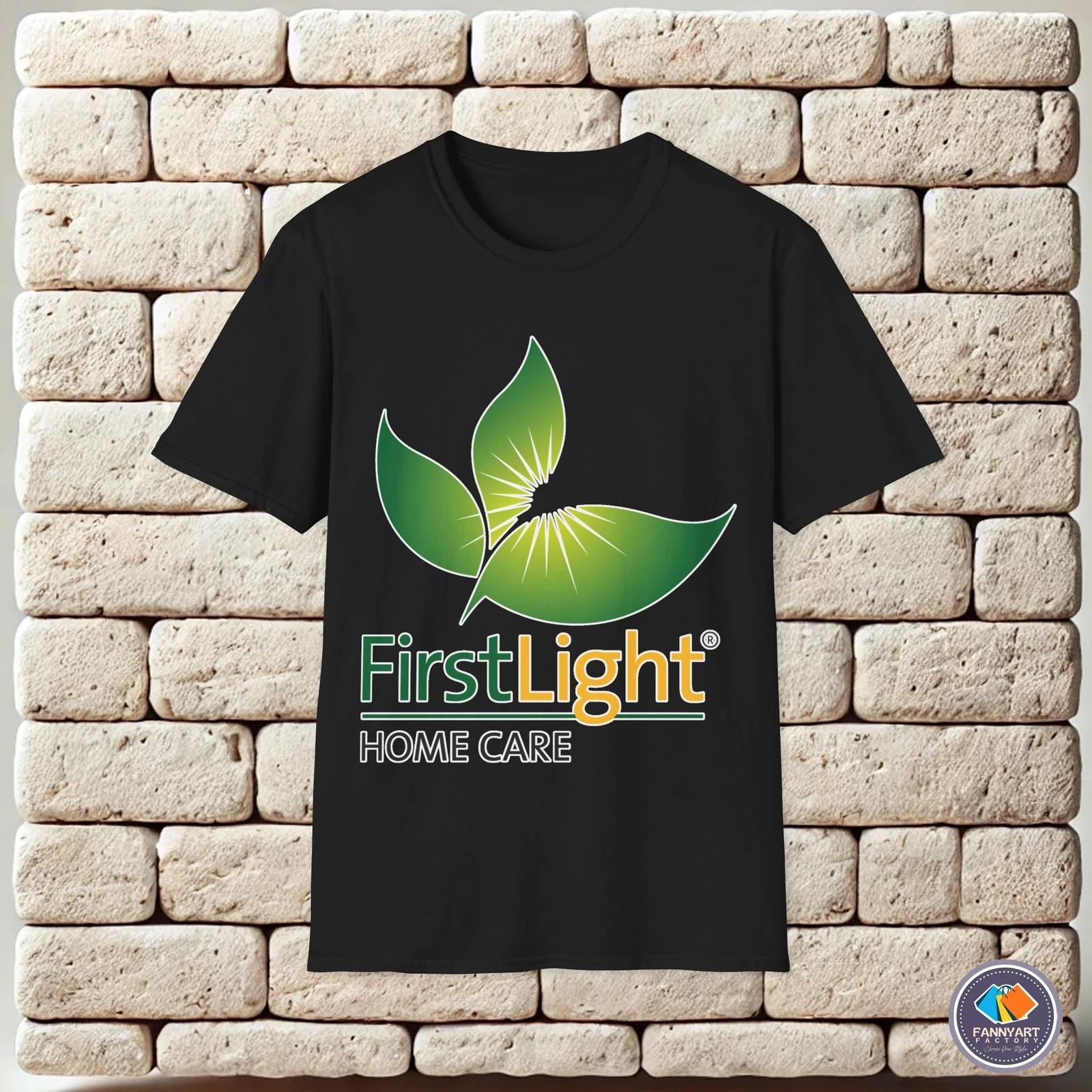 FirstLight Home Care Franchise Logo Unisex T-Shirt 3XL