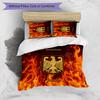 Germany Football Printed Bedding 3 Piece Set Cozy Breathable Bed Cover Set as Housewarming Holiday Gift