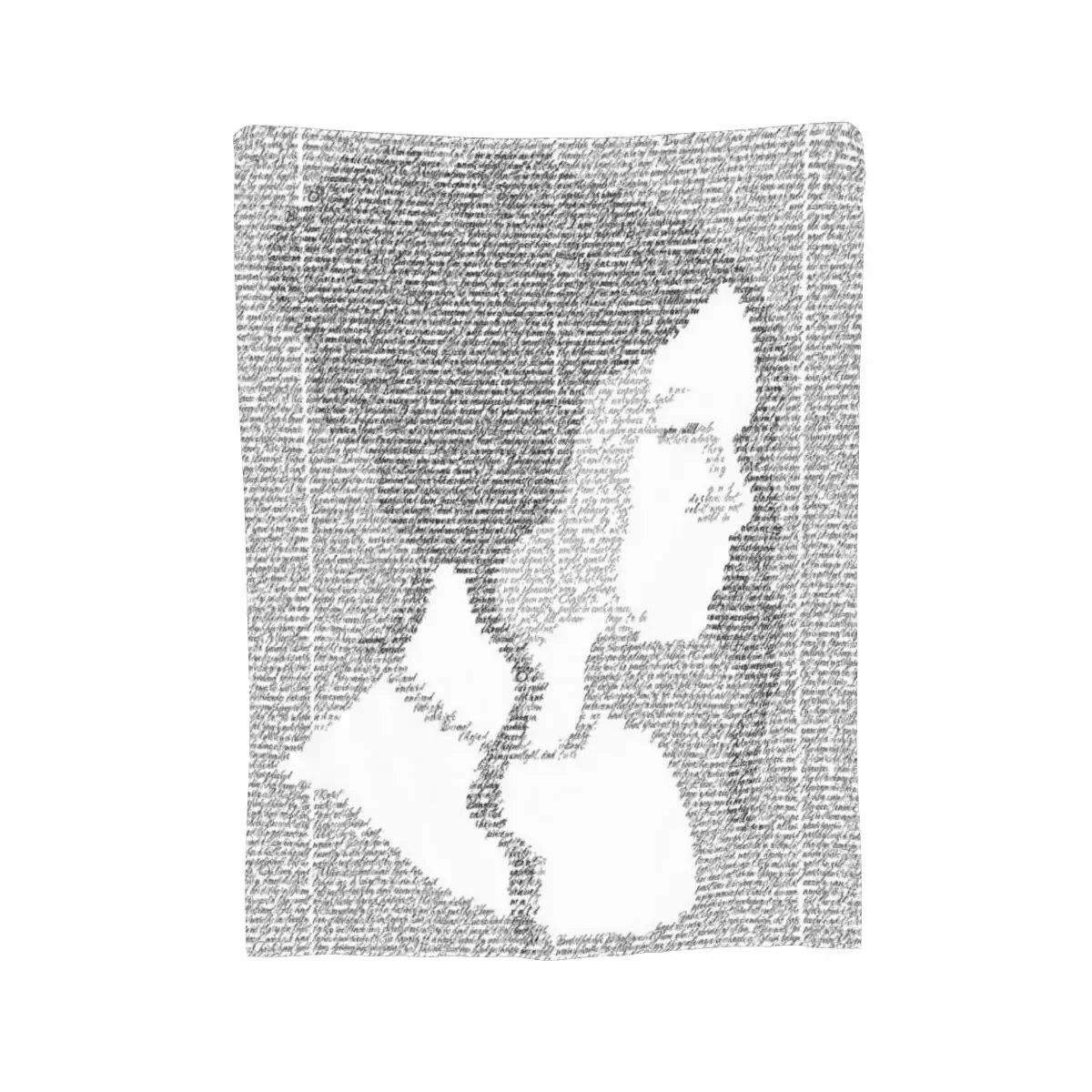 

Фланелевое одеяло, одеяла «Гордость и предубеждение», мягкое покрывало, теплое плюшевое одеяло для кровати, гостиной, пикника, путешествия, домашний диван 75x100cm 30x40in