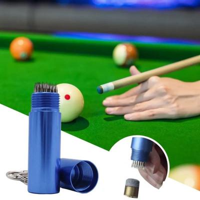 Repair Tool Cue Tip Shaper Effective Repair Billiard Cue Needle Portable Pool Cue Shaper
