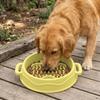 Non-Slip Anti-Choke Bowl Silicone Licking Bowl Portable Pet Food Dish  Pets Training