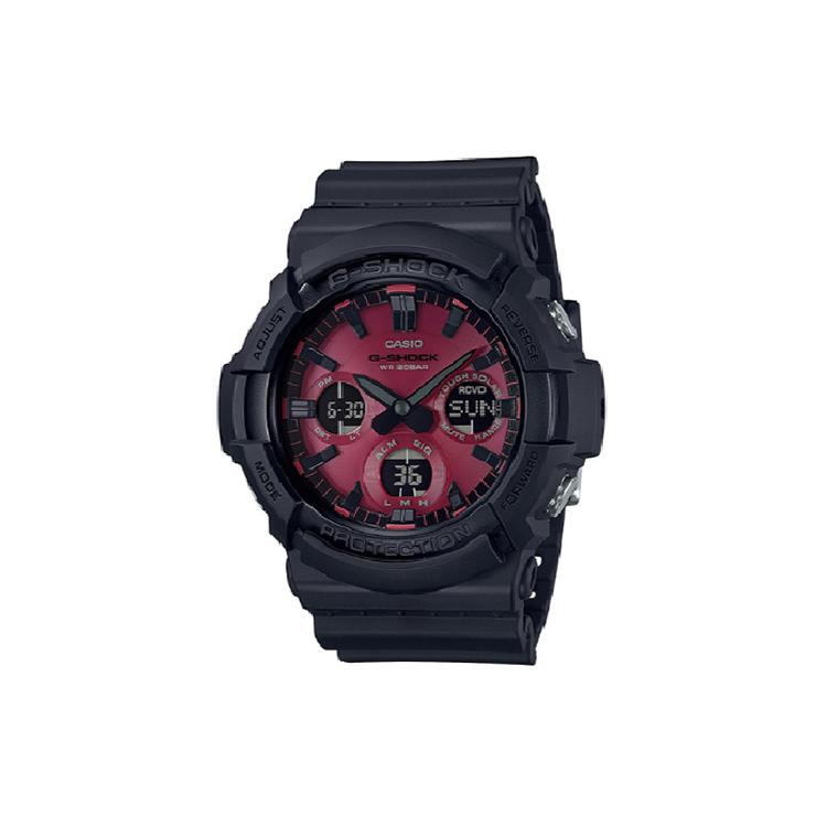 CASIO Men Red Watch GAS-100AR-1A GAS-100AR-1A Red Black