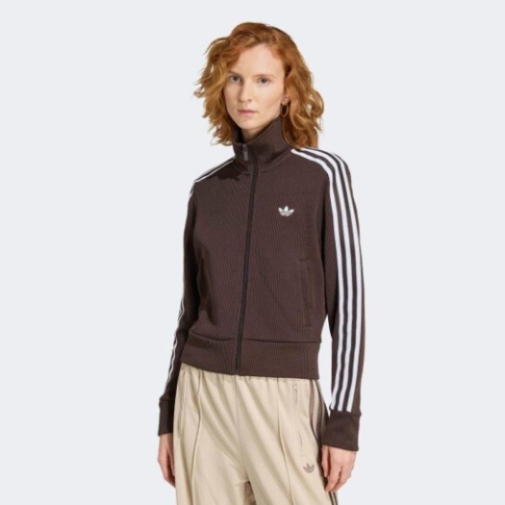 Adidas Women Knit Track Top Firebird Tt Braun/L