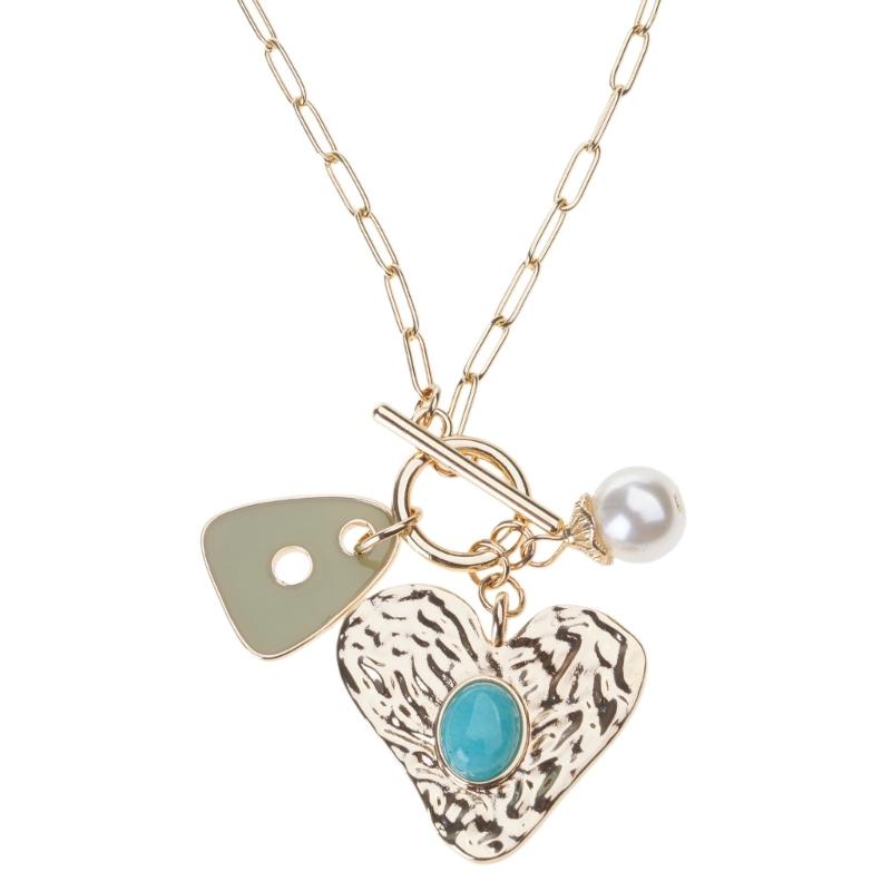 Colorful Minimalists Pendant Necklace Decoration for Women Portable for Any Occasion And Enhancing Your Elegant Styles