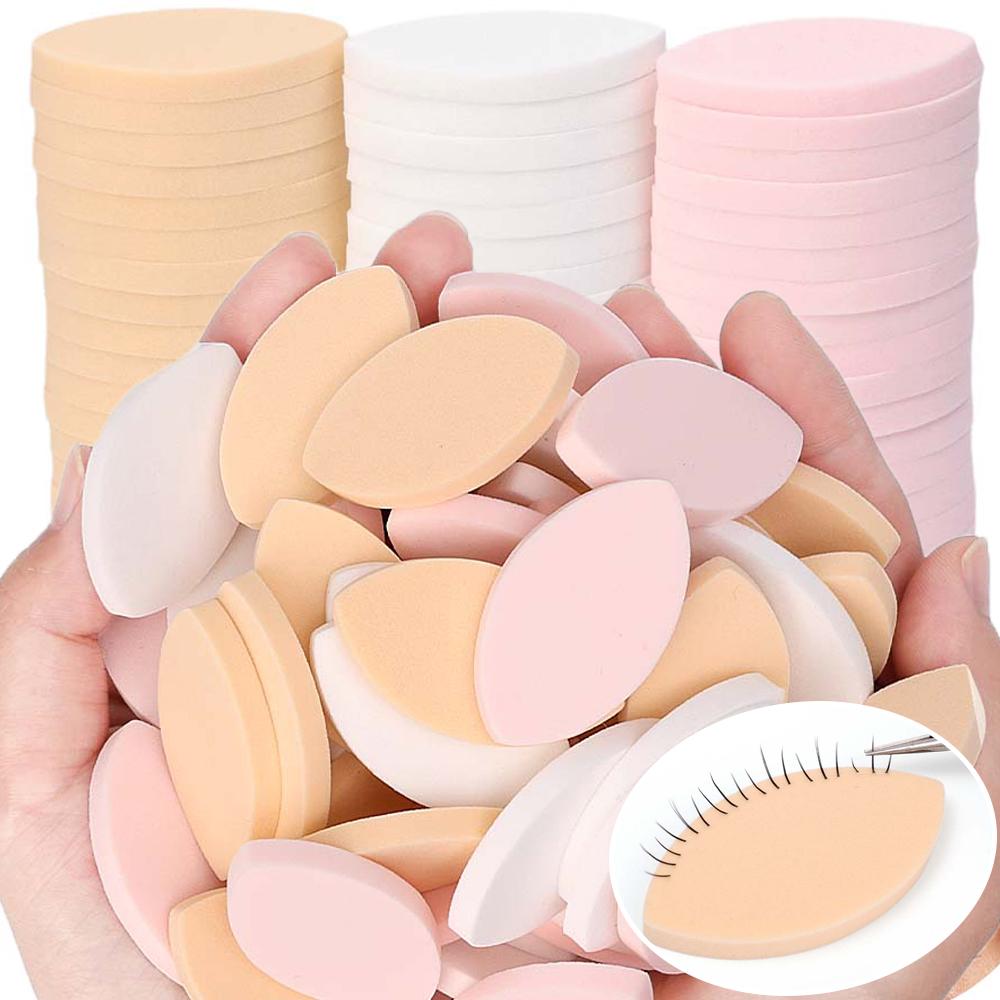 False Eyelash Pads Beginner Training Eyelash Extensions Tool Practicing Eyelash Extension Sponge Reusable Mapping Makeup Puffs