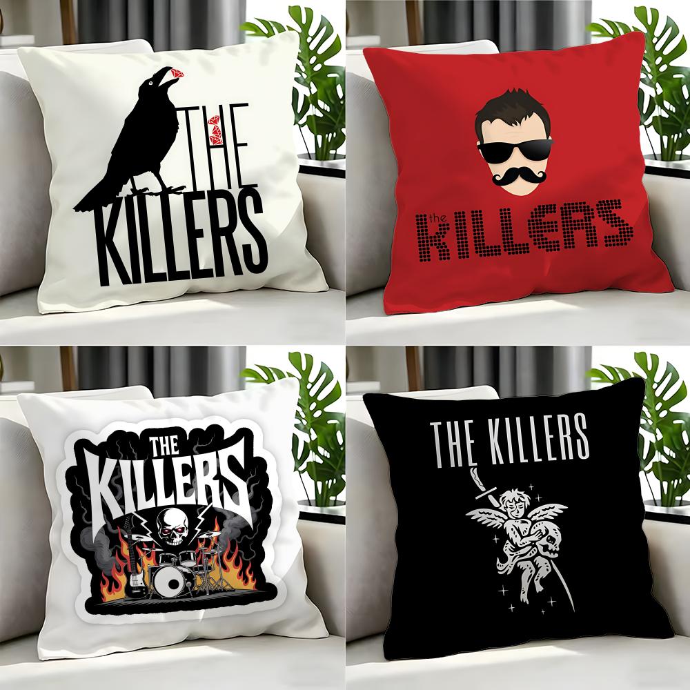 rock The Killers Cushion Cover Cushion Cover Set Pcs x x x Pillowcase Decorative Sofa Home Decor