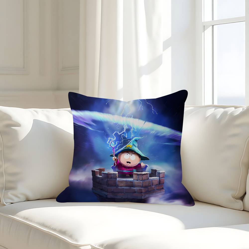 E-Eric Theodore Cartman Kissenbezug Abnehmbarer Waschbarer Kissenbezug – Ganzjahresweichleinen