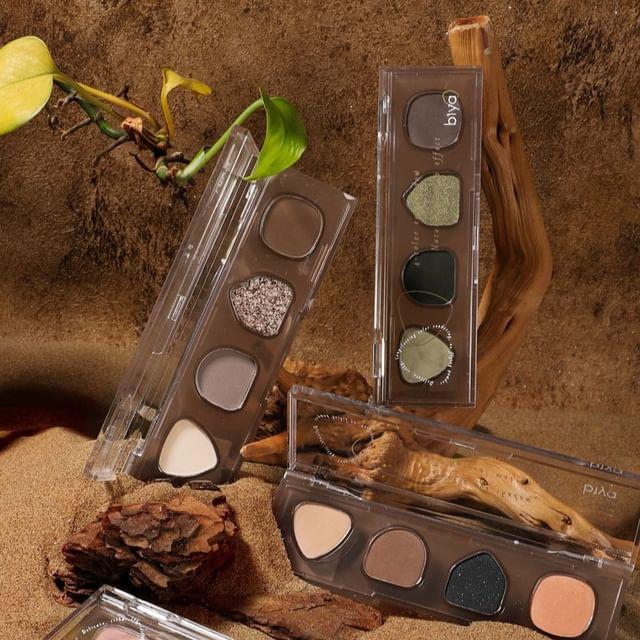 biya - Wasteland Deconstructed Eyeshadow Palette - 4 Types 102# Wasteland - 4g