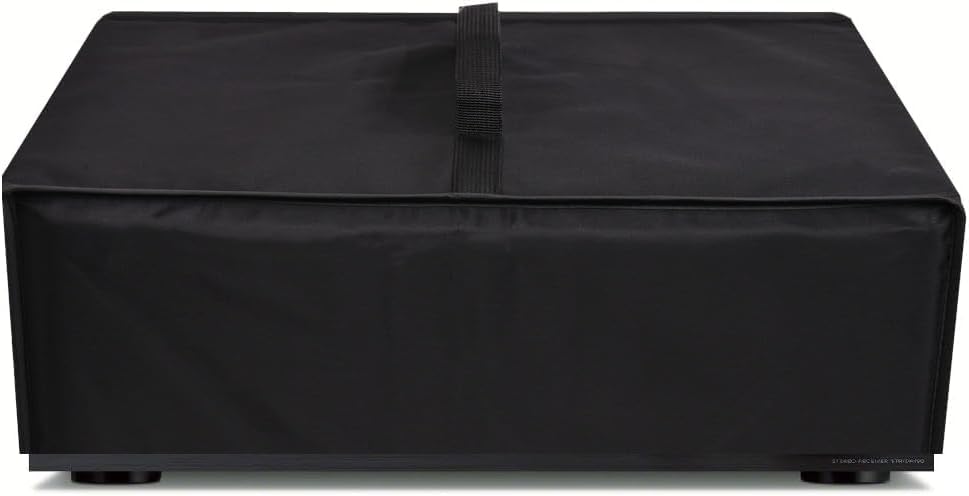 Amerbtech Compatible with Epson EW-052A EW-056A Printer Cover, Protective Case, Dustproof Cover, Nylon Waterproof Material, 46cm X 33cm X 14cm (Black)