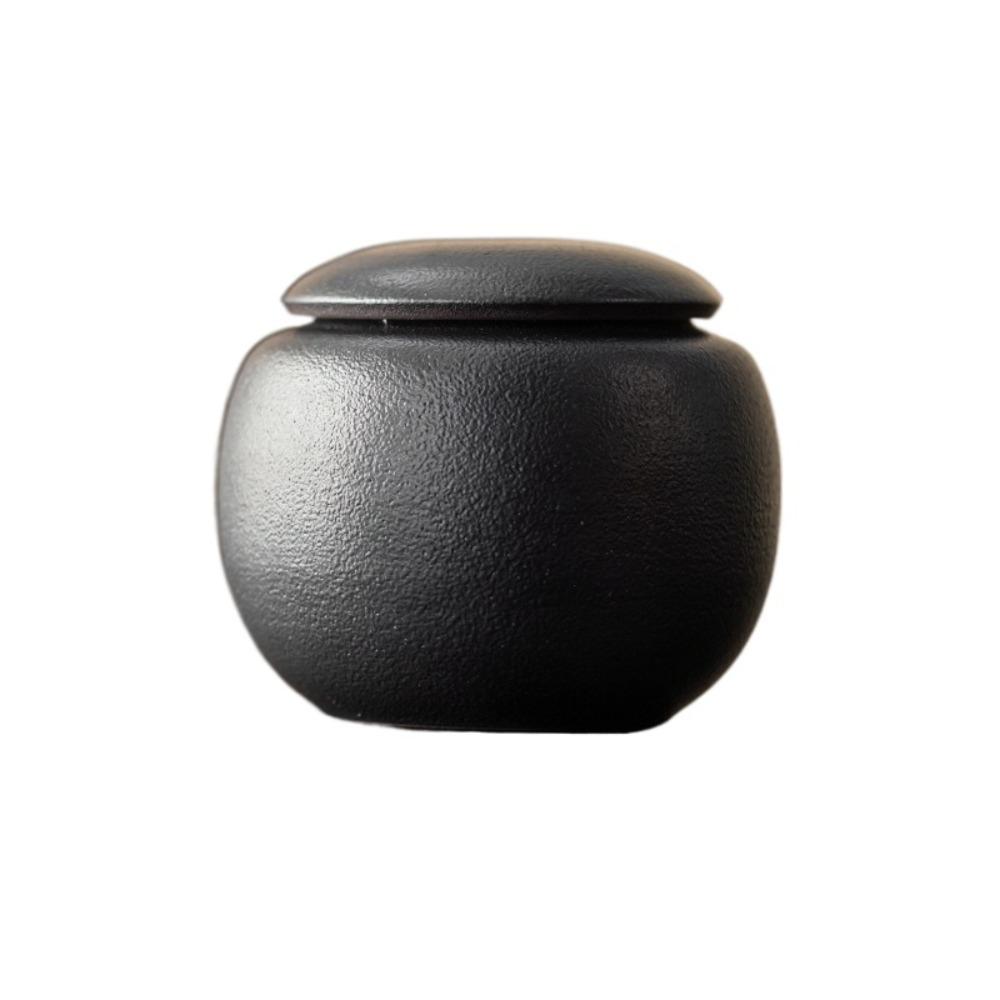Elegant Pu'er Tea Storage Box Ceramic Tea Cans Multi-function Tea Sealed Jar  Friends