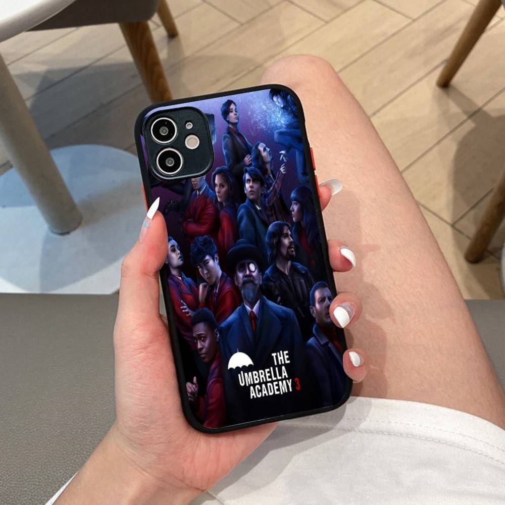 The Umbrella Academy Phone Case For IPhone 14 X XR XS 7 8 Plus 11 12 13 Pro MAX 13mini Matte Shockproof Case