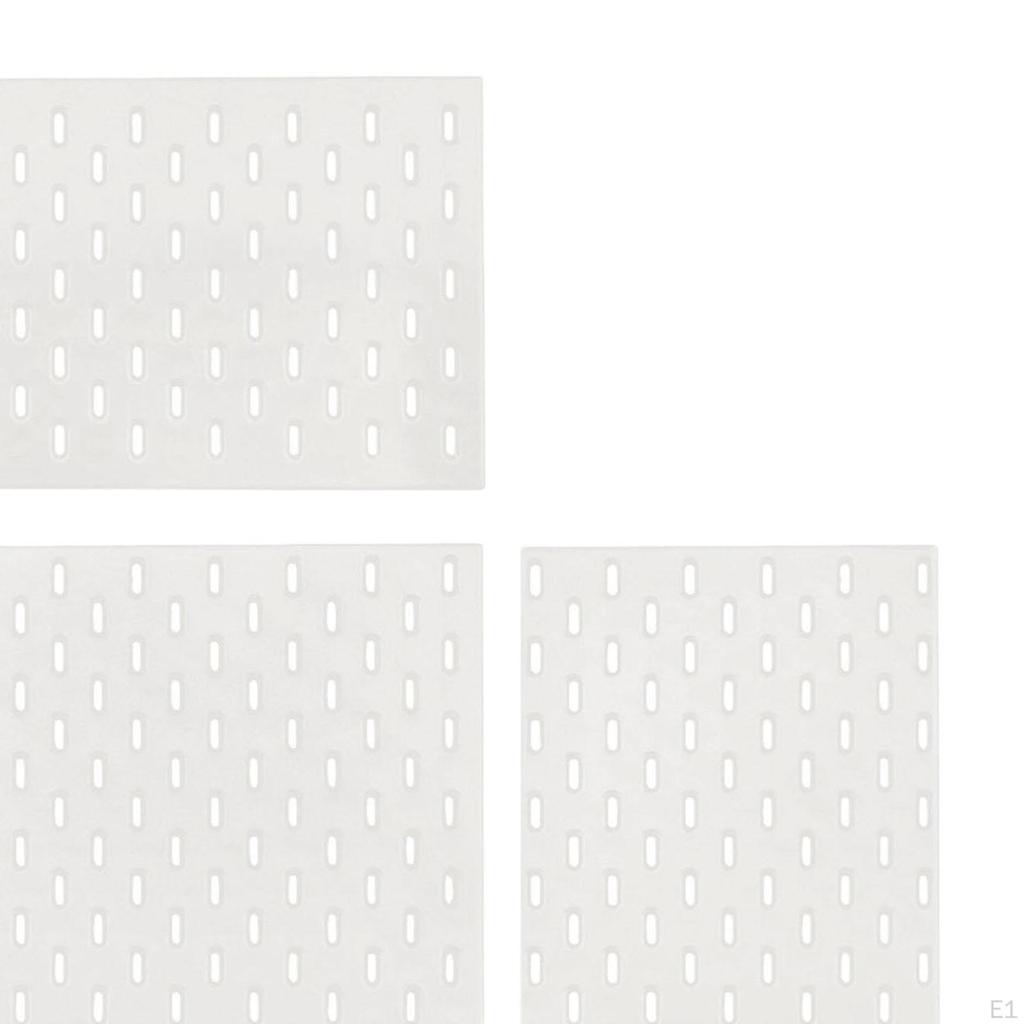 3 Pieces Dollhouse Pegboard Miniature Wall Mount Display Kits Furniture Model for 1/6