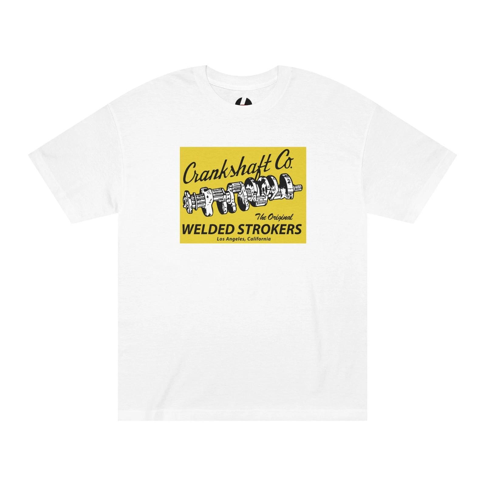 Crankshaft Co Welded Strokers Tee Vintage Racing and Hot Rod T-Shirt Los Angeles S