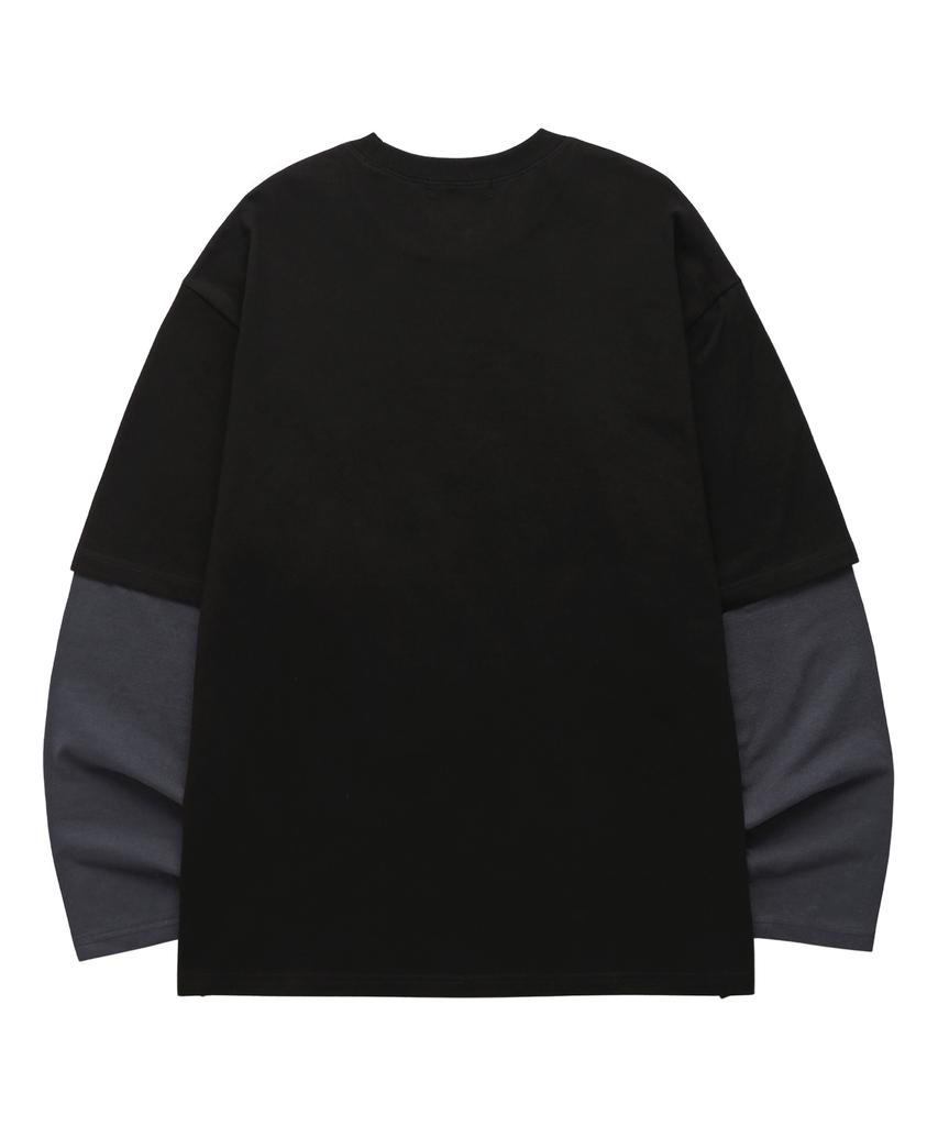 VANNWORKS Layered Balance Long Sleeve (Vvll0227) Black/Charcoal