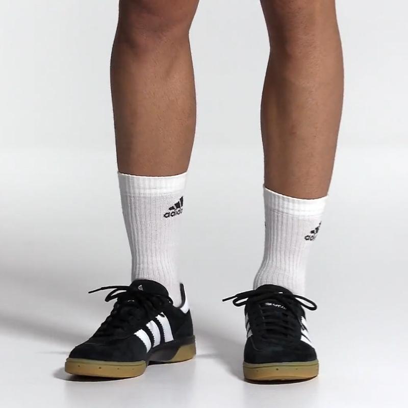 Adidas Originals Handball Spezial Fashion Casual Breathable Low-Top Sneakers Unisex Sneakers Black White M18209