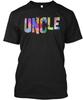 Autism Awareness Support Uncle TTshirt Made In the USA Size S To 5XL