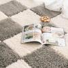 Children's Soft Velvet Patchwork Anti-Slip Play Mat for Bedroom or Bay Window