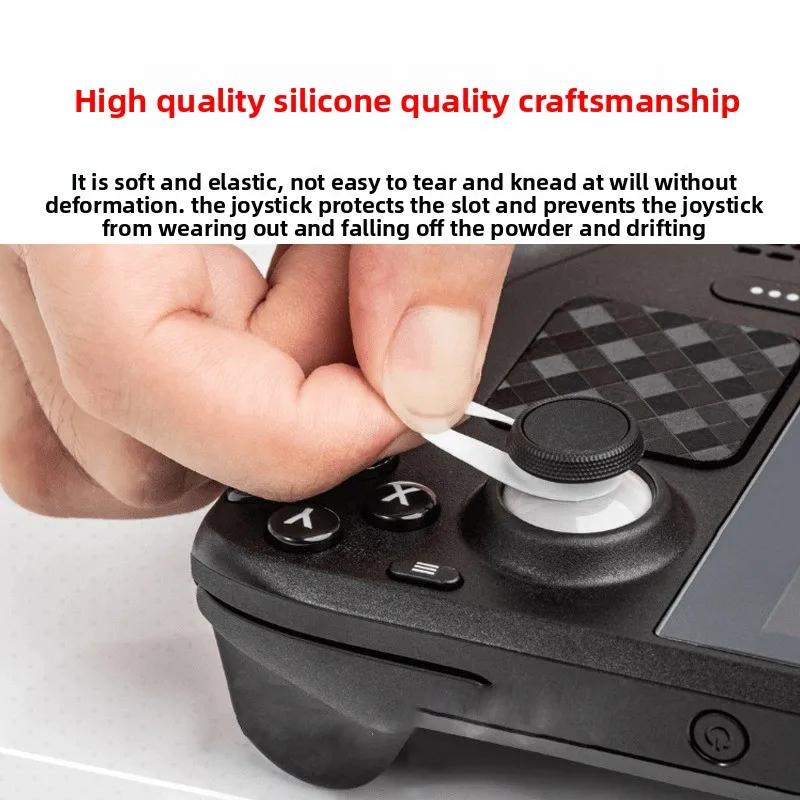 *10-20-piece Silicone Ring Protective Covers ForASUS ROG Ally/Steam Deck/Xbox Handheld Controller Joysticks Anti-wearfor Gamepad