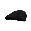 Solid Color Beret Hat Warm Peaked Caps New Forward Cap  Autumn