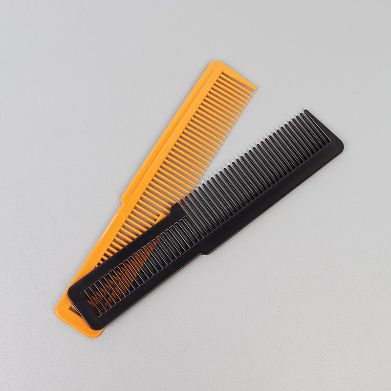 1 piece of plastic hair salon specific trimming comb anti-static plastic flat head comb hair styling comb