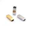 Stainless Steel Magnet Buckle Up and Down Flat Mouth Leather Rope Bracelet Connection Tanium Steel Jewelry DIY Accessories