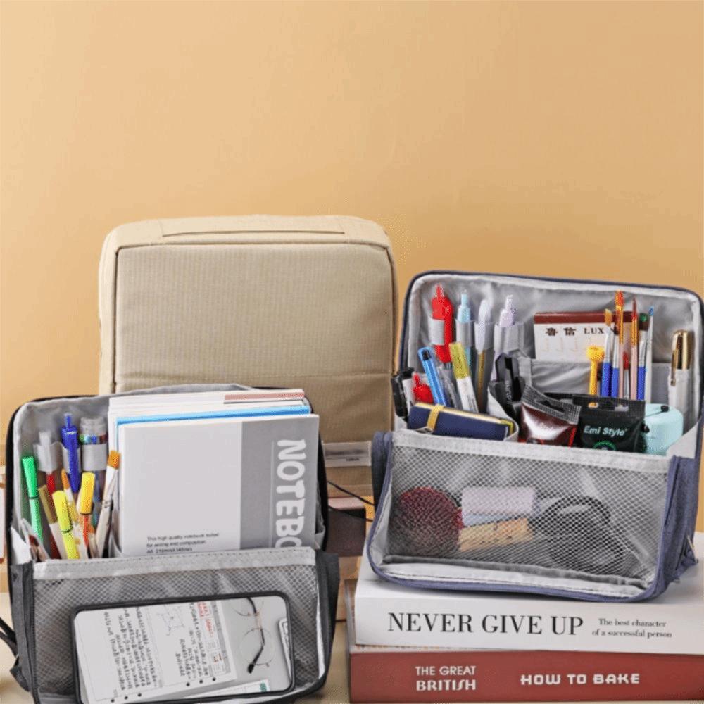 Multi-layer Pencil Case Large Capacity Stationery Bag Multifunctional Stationery Organizer School