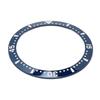 Ceramic Watch Bezel Ring Professional 38.6mm Watch Bezel Insert Replacement Parts Accessory for Repairer Blue Base