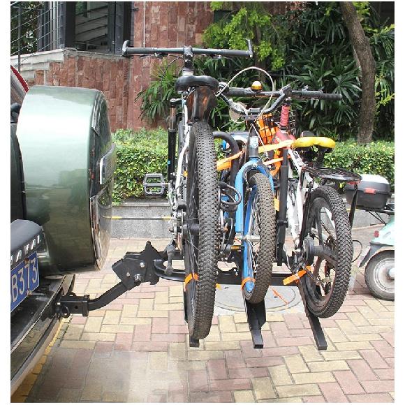 2-inch Receiver Bicycle Carrier Stand with Can Carry 2 Bicycles Fits Cars,SUVs,Trucks