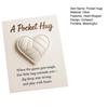 Volleyball Heart Pocket Hug Handmade Encouragement Token Symbol of Teamwork Courage Inspirational Gift for Volleyball Lovers Family And Friends