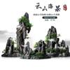 Aquarium Resin Decorative Mountain Landscape Ornament With Fish Hideout Cave Tank Aquascaping