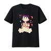 Komi San Cant Communicate T Shirt Hitohito Omoharu Ren Waifu Vintage Washed Slightly Fashion Homme Breathable Casual Vintage