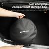 cdlqfr1 For AMG Benz For Mercedes Benz Car Charging Cable Rechargeable Gun Storage Carry Bag AMG A B C E S G Class W201 W210 W108 W205 W